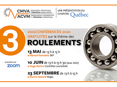 Video conference on bearings by Quebec Chapter